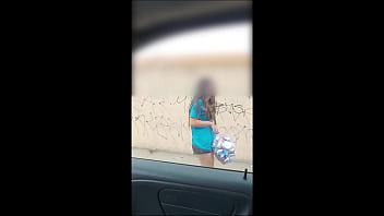 Amateur teen gets her ass pounded by a pervert on the streets