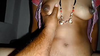 Indian couple's homemade sex with shaved pussy and slim body